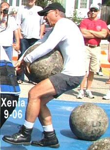 Xenia 9/06 Strongman - 208 stone 10 feet, 235 stone 5 feet