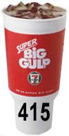 Super Big Gulp 44oz - walk 4 miles!