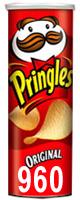 Pringles 6 oz can - walk 10 miles!