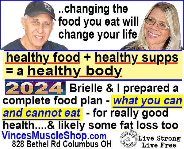 Healthy food - Healthy supplements = Good Health