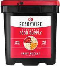 Readywise emergency fruit bucket