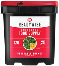 Readywise emergency vegetable bucket