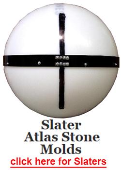 Atlas stone molds from Steve Slater