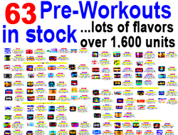 63 pre-workouts